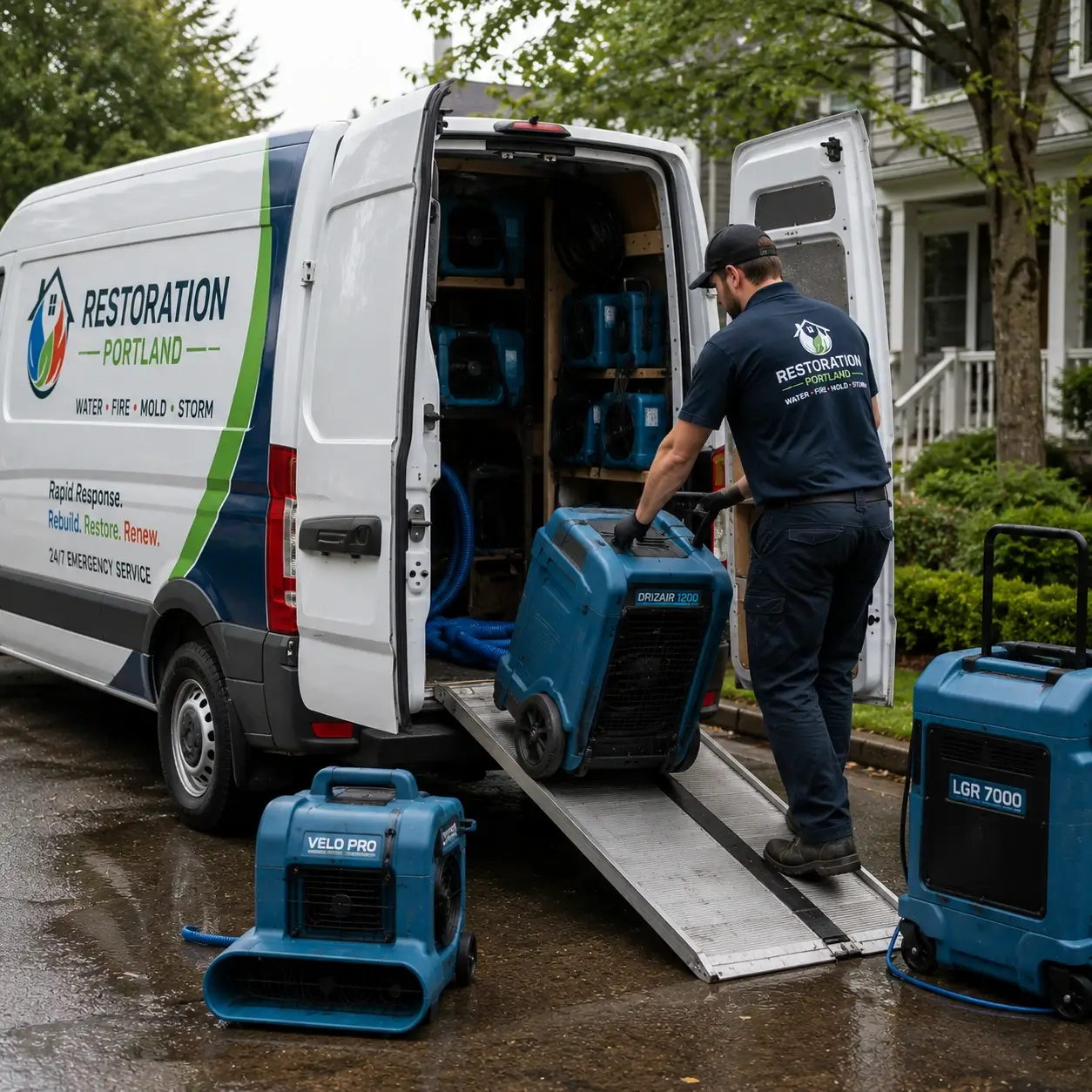 team-unloading-equipments